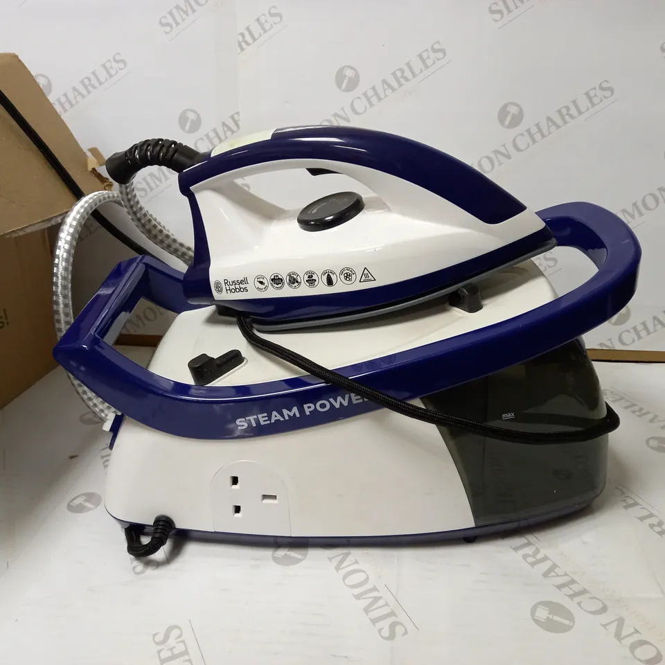 RUSSELL HOBBS STEAM GENERATOR IRON - PURPLE/WHITE