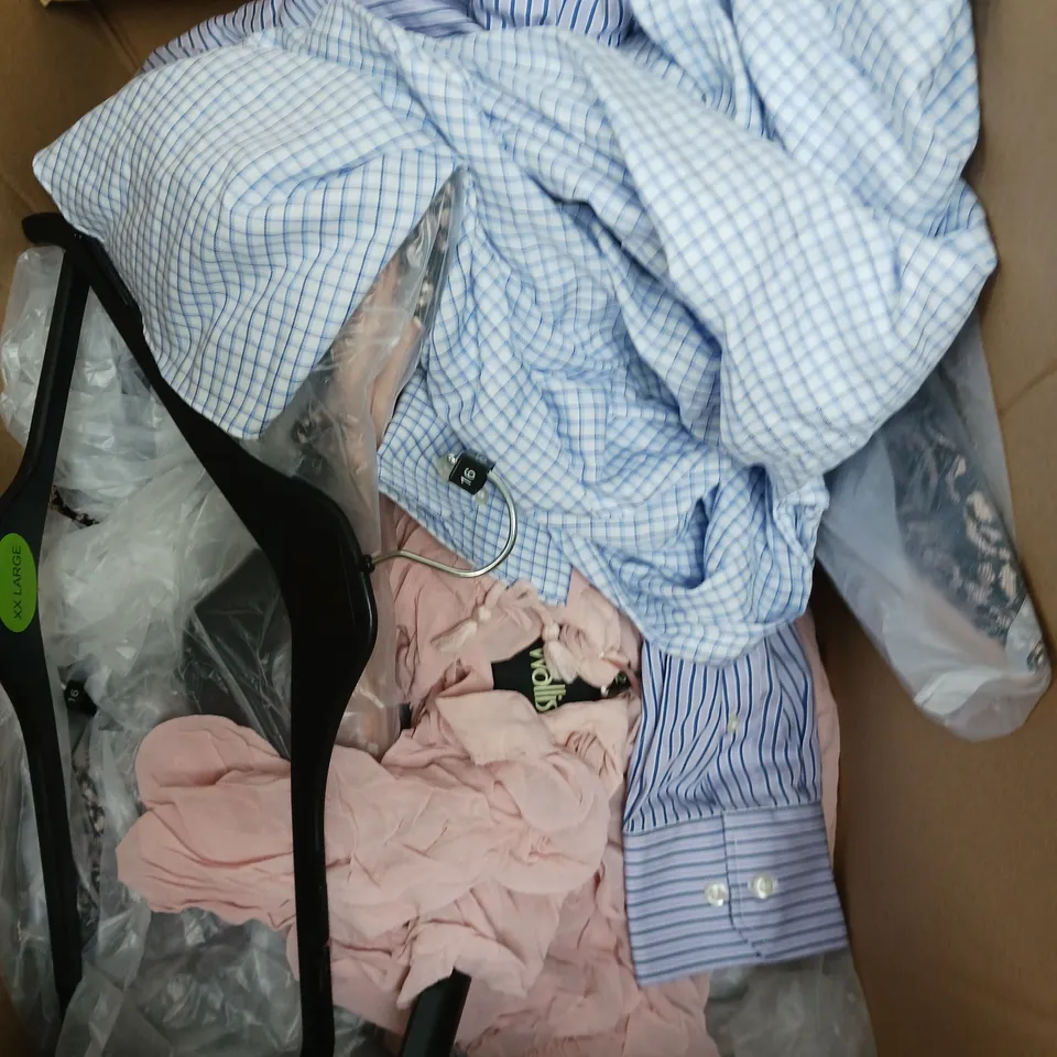 APPROXIMATELY 8 X ASSORTED CLOTHING PRODUCTS IN VARIOUS STYLES & SIZES 