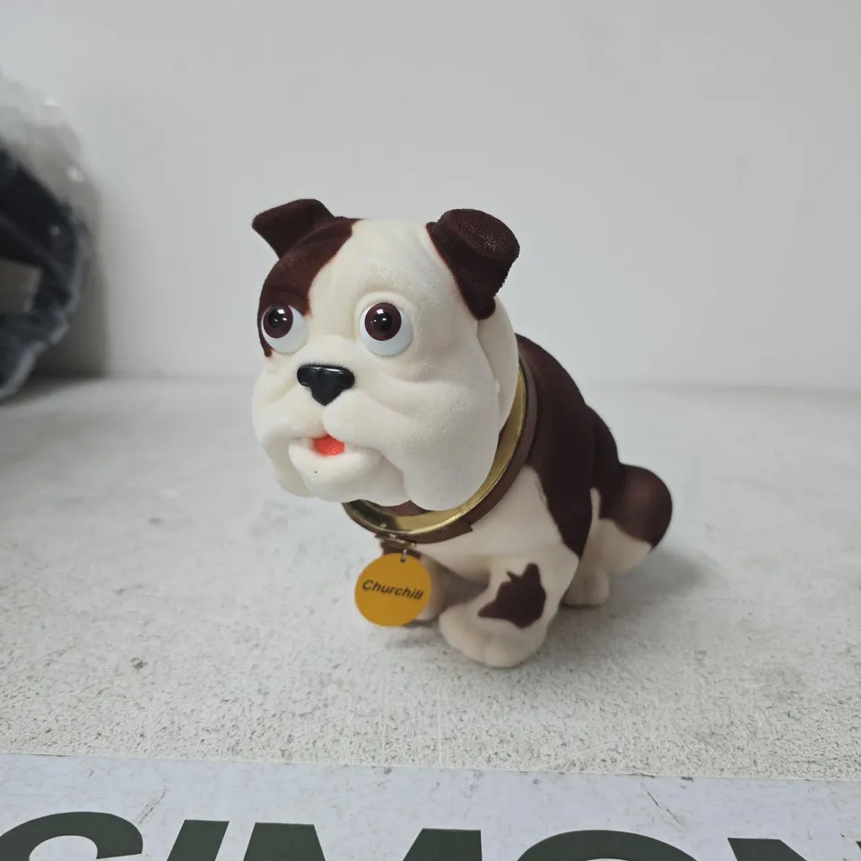 CHURCHILL BULLDOG FIGURINE ORNAMENT