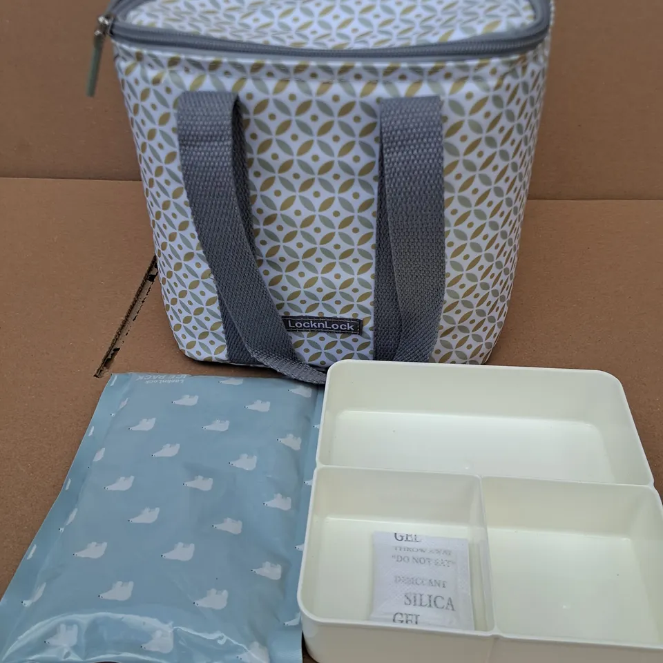 LOCK N LOCK PATTERNED COOLER BAG