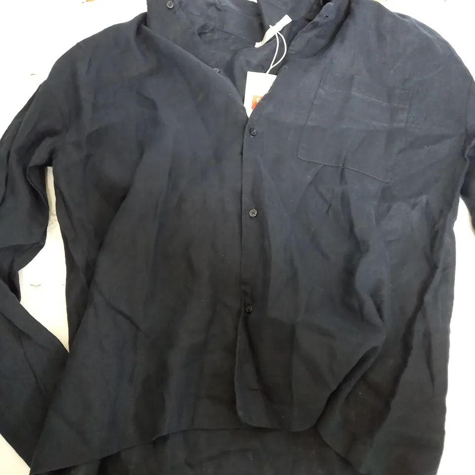 ZARA HOME NAVY OVERSHIRT - SMALL
