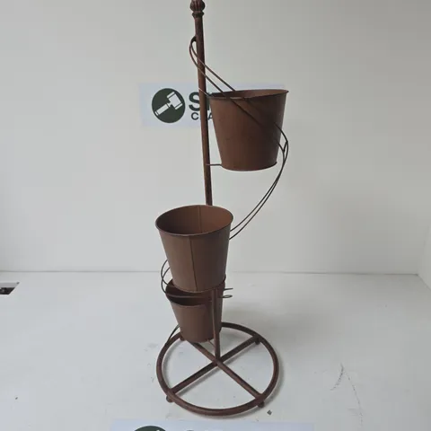 HEAVEN SENDS RUSTIC 3 TIER PLANTER