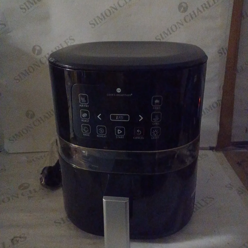 COOK'S ESSENTIALS 4.0L AIR FRYER - BLACK