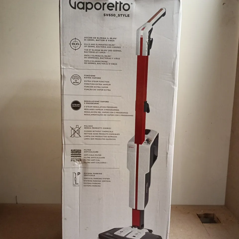 POLTI STEAM CLEANER – BOXED