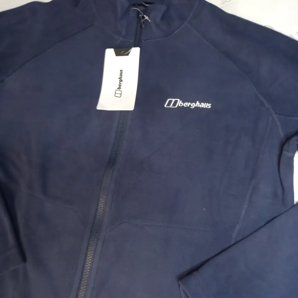 BERGHAUS ZIPPED FLEECED JACKET SIZE 