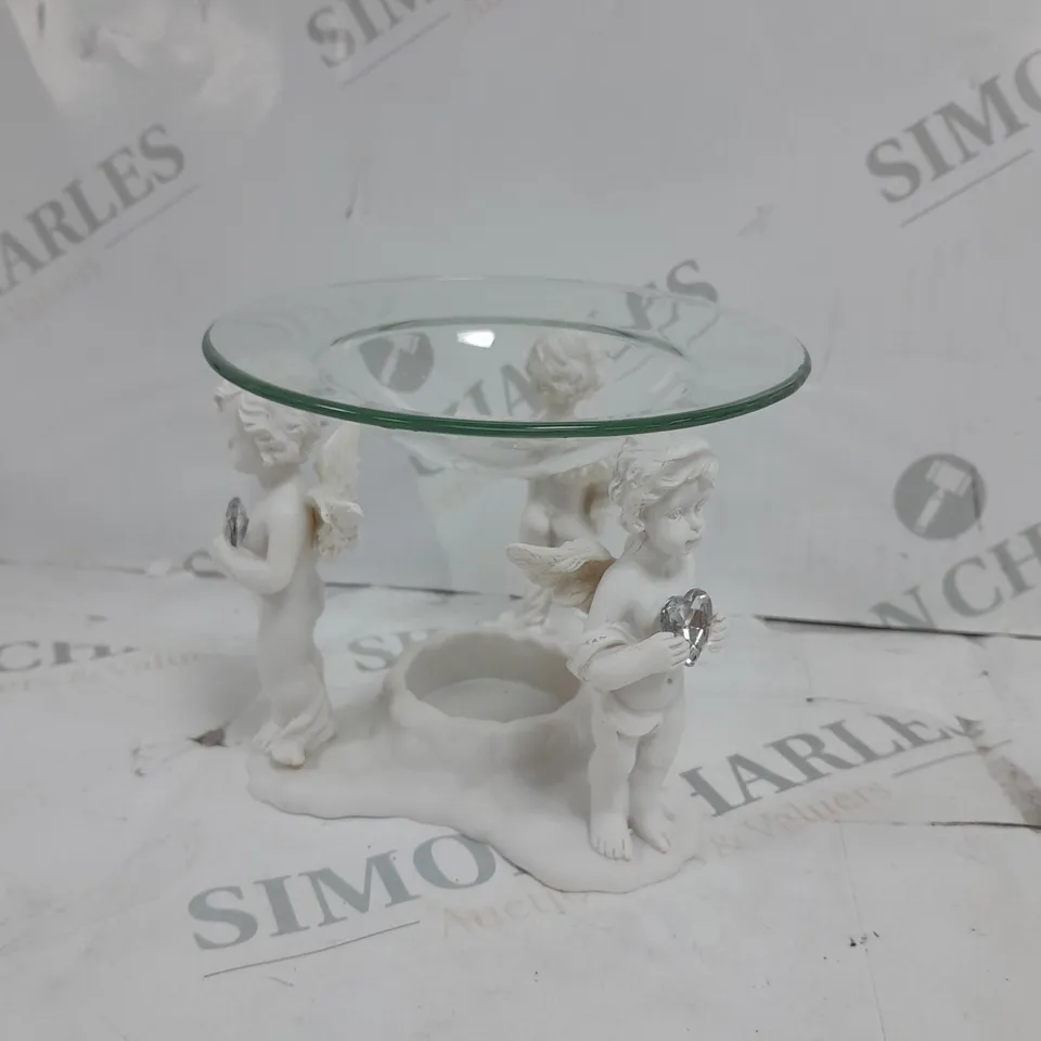 ANGEL BABY CANDLE HOLDER