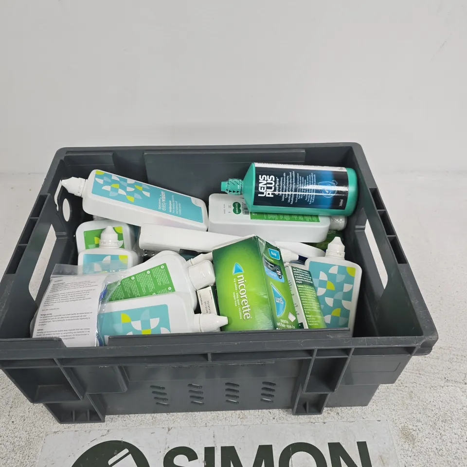 TOTE OF APPROXIMATELY 10 ASSORTED ITEMS INCLUDING OTE SENSATION, EVERCLEAR REFRESH AND LENS PLUS OCUPURE