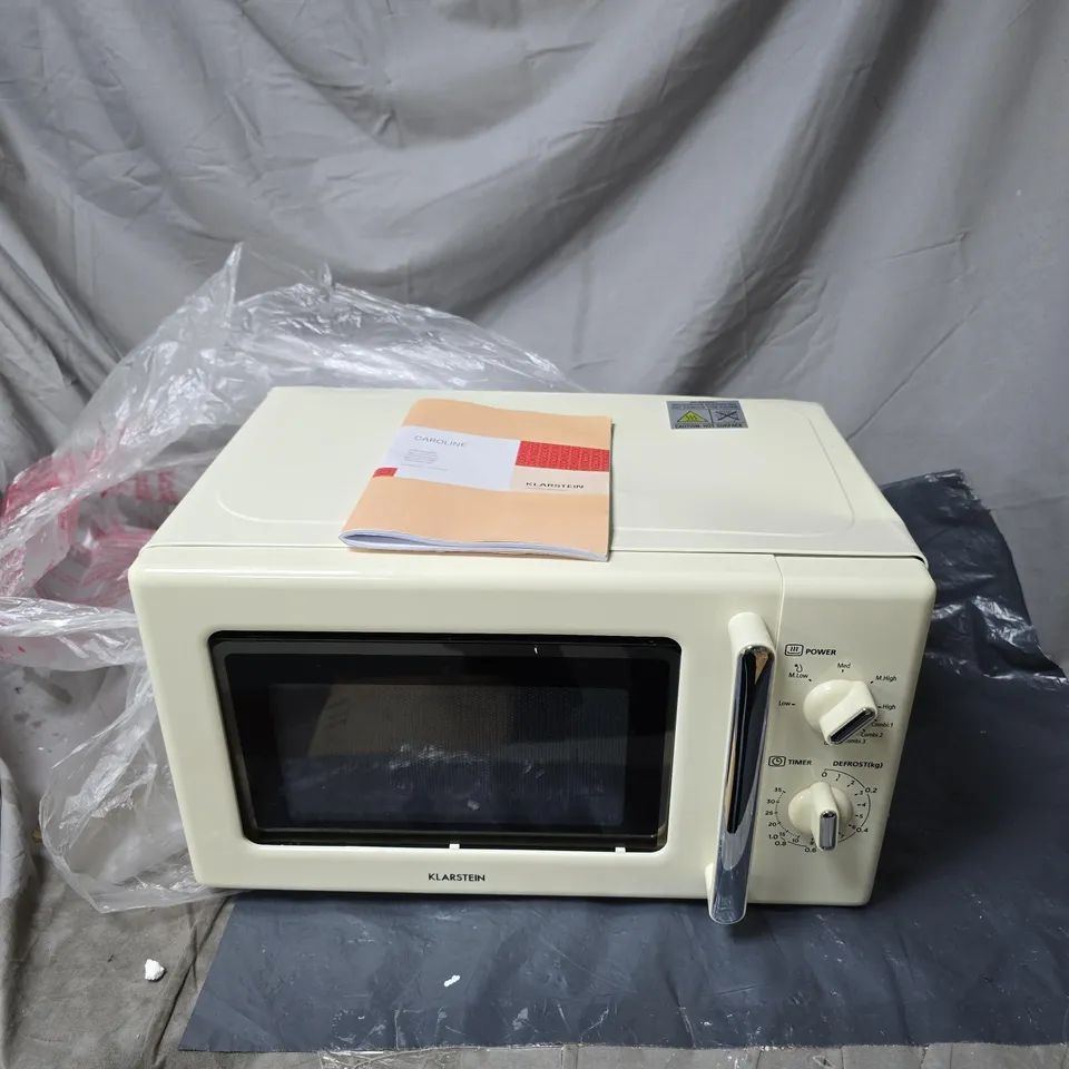 KLARSTEIN CAROLINE MICROWAVE BOXED