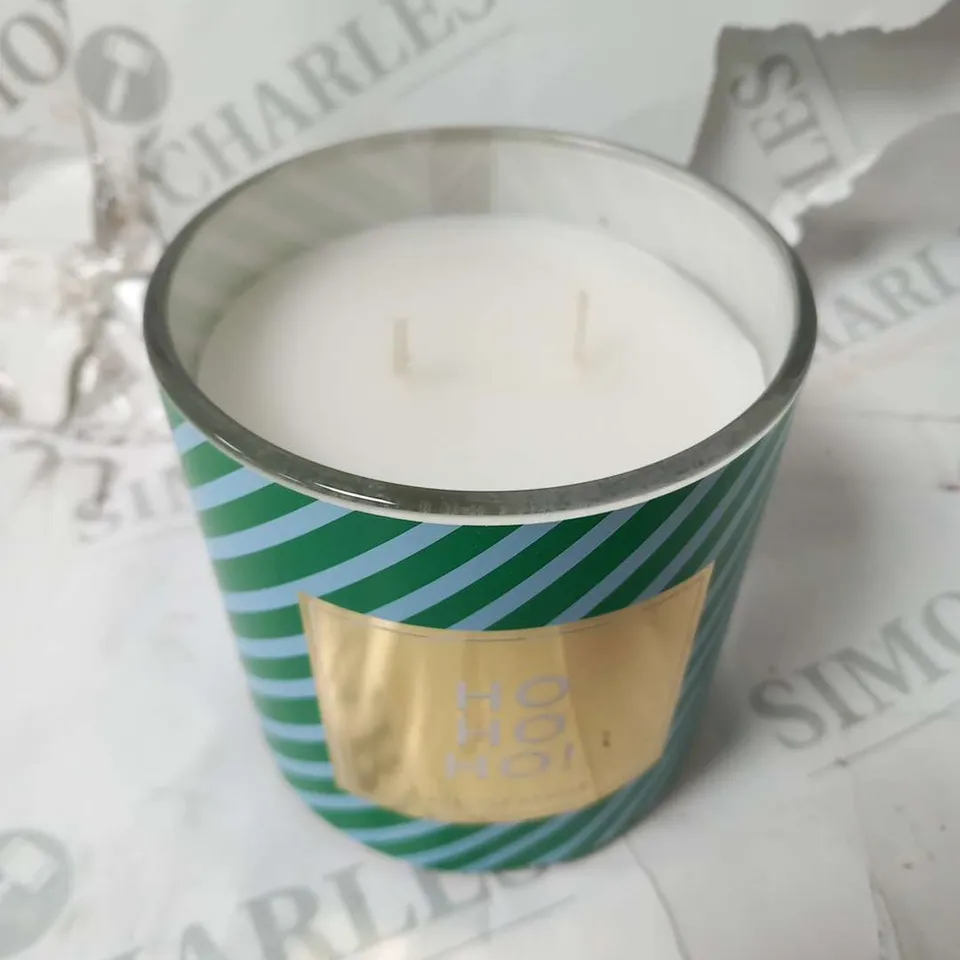 SIX BRAND NEW HO HO HO SCENTED CANDLES 380G
