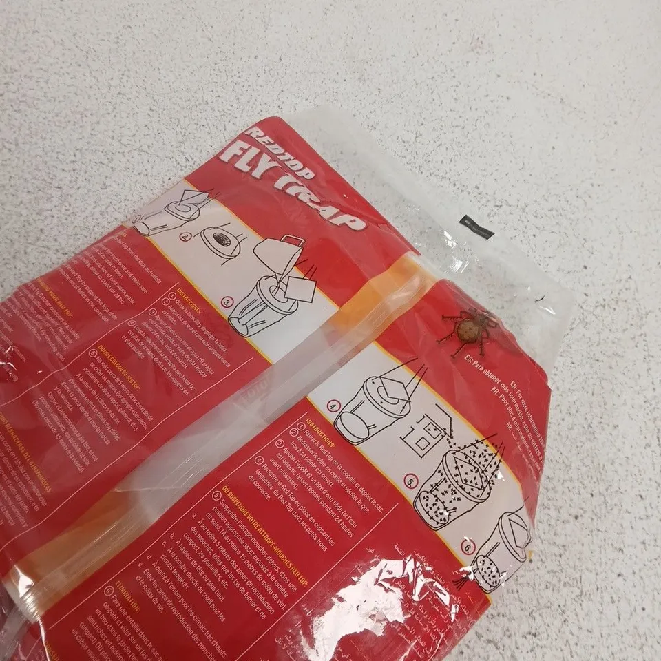 REDTOP FLY TRAP – OUTDOOR GARDEN FLY TRAP (SEALED PACKAGING)