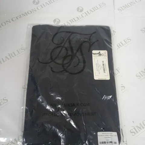 BAGGED SIKSILK T-SHIRT SIZE L