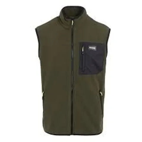 REGATTA FRANKIE B/W DARK KHAKI MEN'S GILET SIZE S