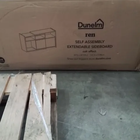 BOXED REN EXTENDABLE SIDEBOARD (ONE BOX)