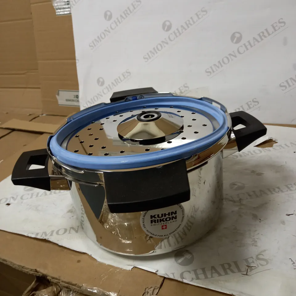 KUHN RIKON 3042 DUROMATIC INOX STAINLESS STEEL PRESSURE COOKER