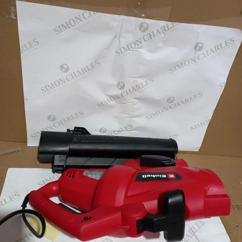 EINHELL GC-EL 3024 E ELECTRIC LEAF BLOWER AND VACUUM