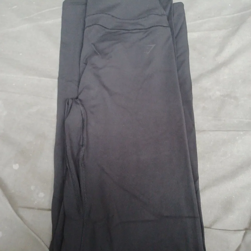 GYMSHARK X WHITNEY SIMMONS FLARED LEGGINGS – BLACK, WOMEN'S SIZE M (BODY FIT) (BAGGED)