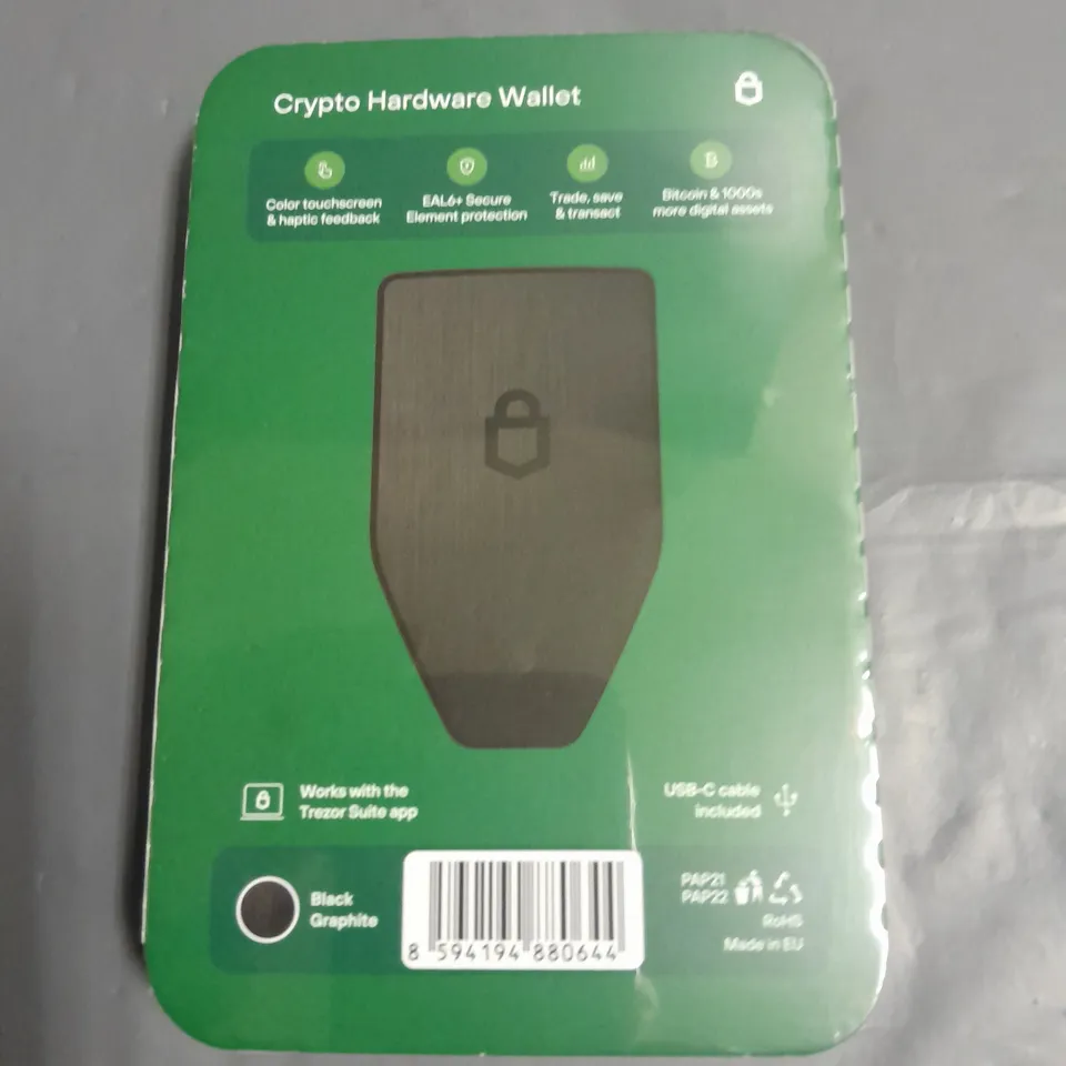 SEALED TREZOR SAFE 5 CRYPTO HARDWARE WALLET