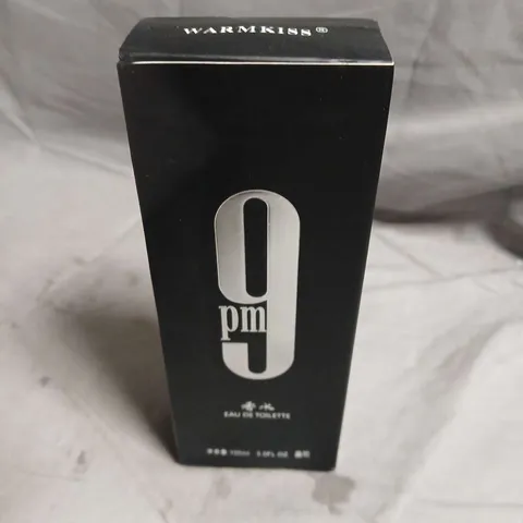 BOXED AND SEALED WARMKISS 9PM EAU DE TOILETTE 100ML