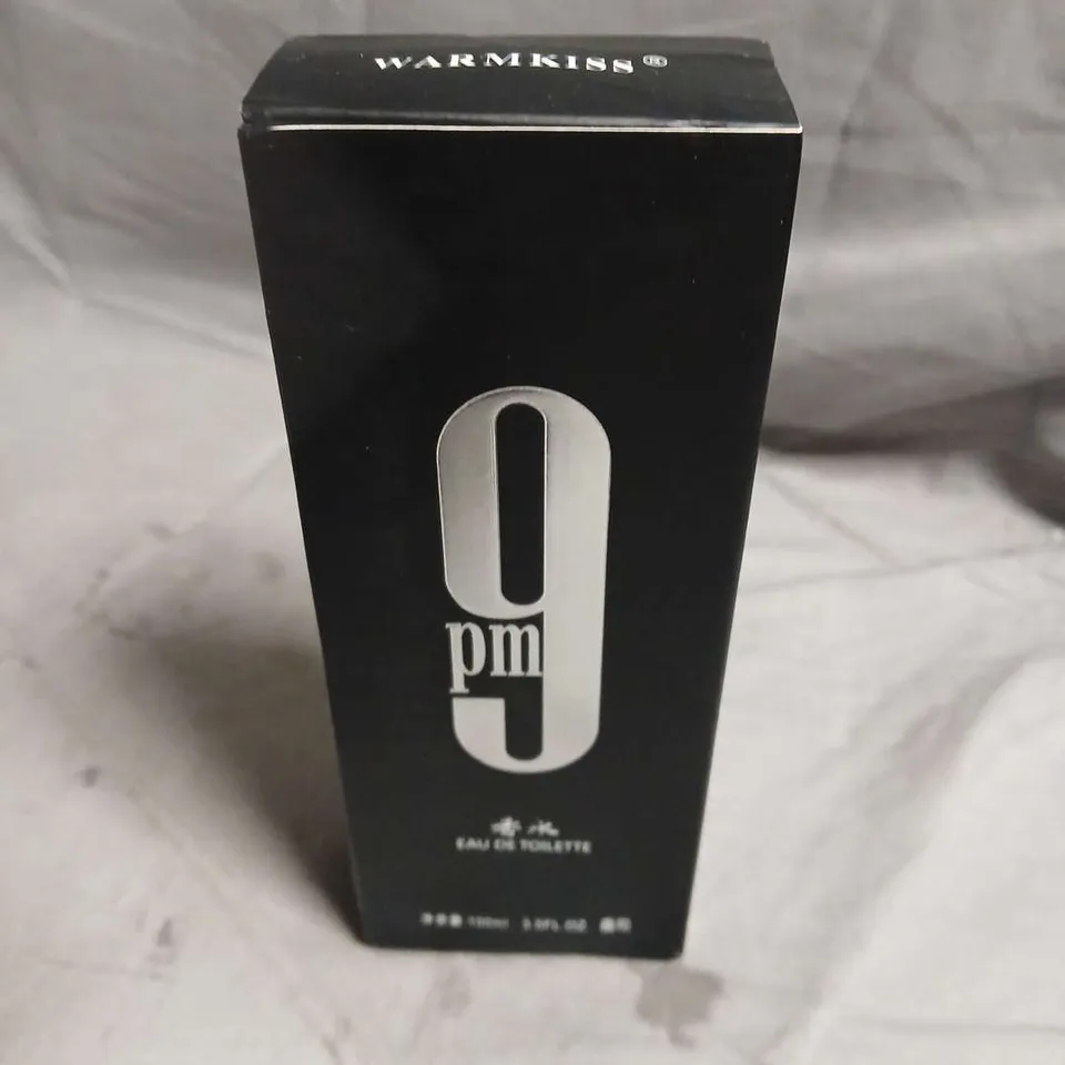 BOXED AND SEALED WARMKISS 9PM EAU DE TOILETTE 100ML