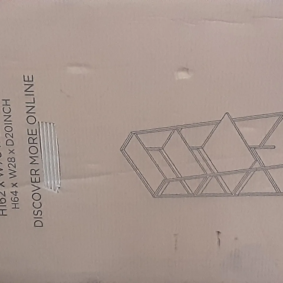 BOXED LADDER DESK , RUSTIC PINE EFFECT,  