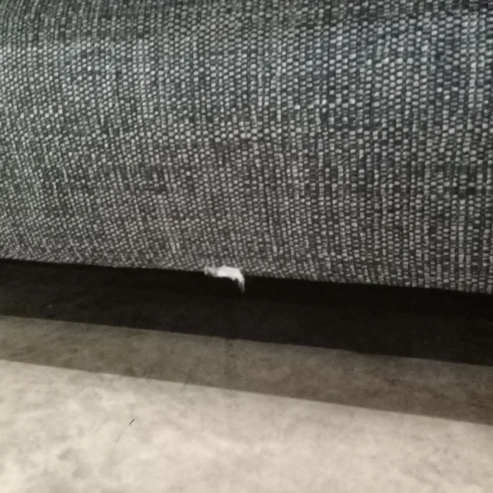 HALSTOW 3 SEATER FABRIC SOFA - CHARCOAL RRP £899