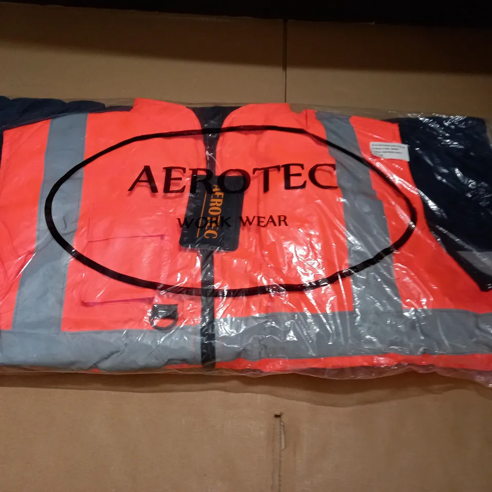 BAGGED AEROTEC HI-VIS REVERSIBLE BODY WARMER - 3XL