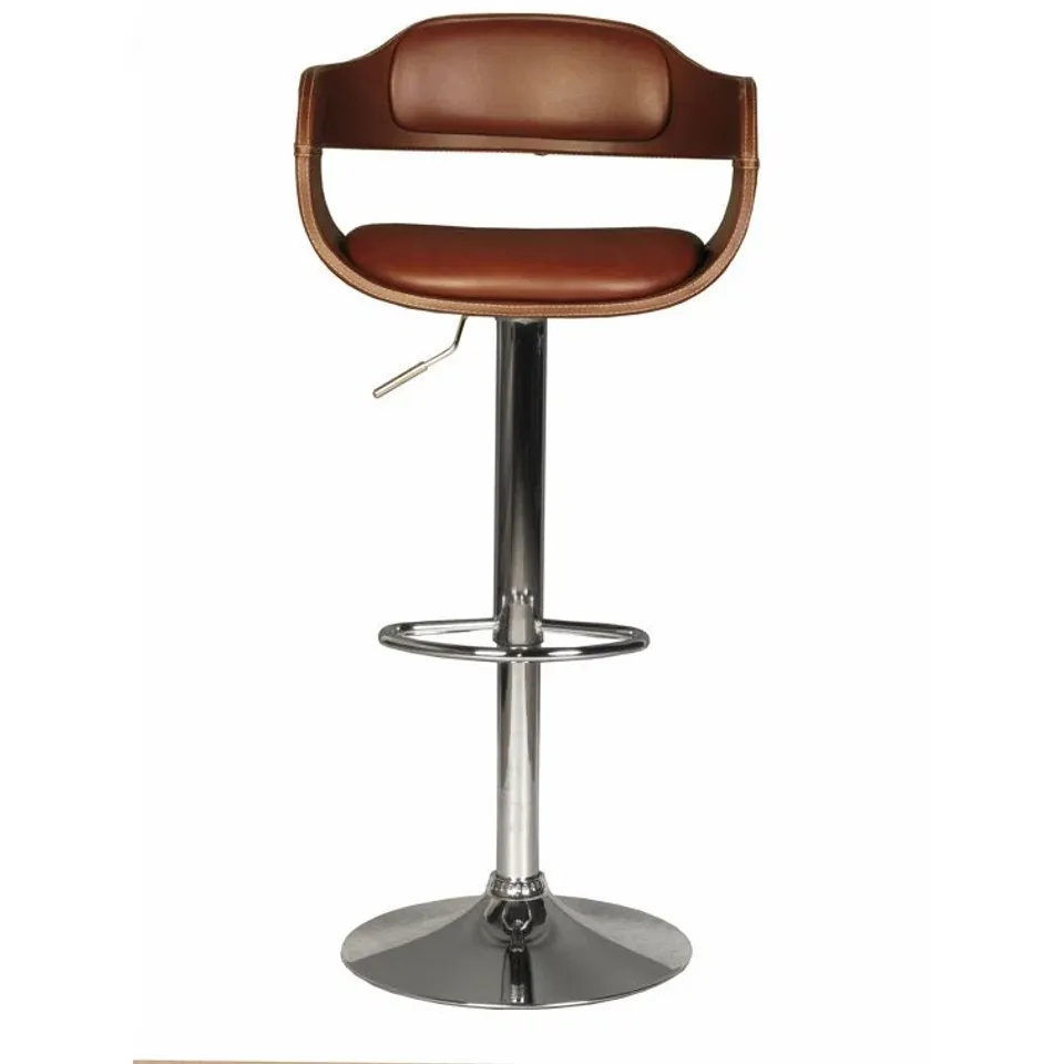 BOXED ALFARATA HAMBLIN HEIGHT ADJUSTABLE SWIVEL BAR STOOL (1 BOX)