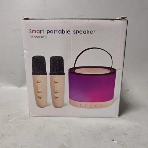 BOXED COLORFUL KARAOKE SOUND SYSTEM - K52