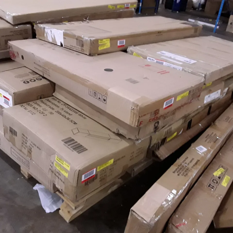 PALLET OF ASSORTED BOXED FURNITURE PARTS