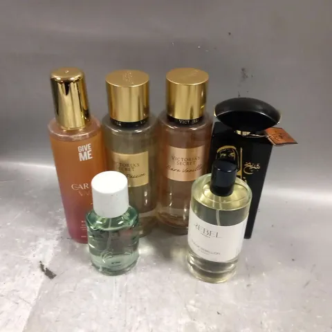 APPROXIMATELY 14 UNBOXED FRAGRANCES TO INCLUDE; GIVE ME, VICTORIA'S SECRET, REBEL AND EFF