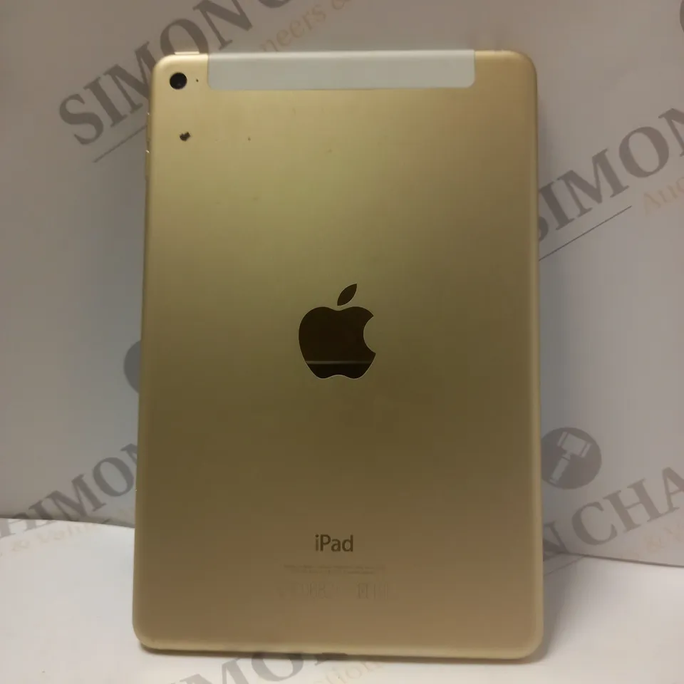 APPLE IPAD MINI 4 IN GOLD