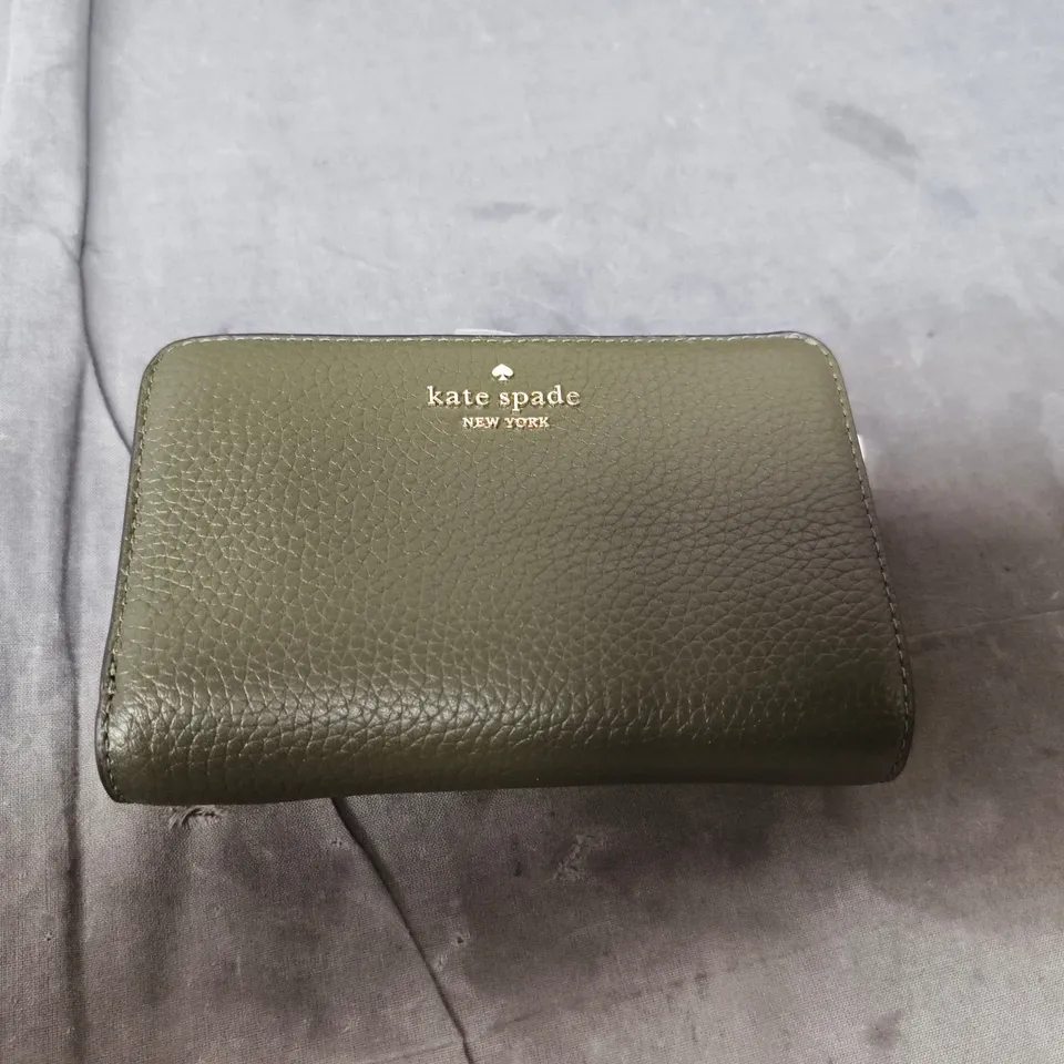 KATE SPADE NEW YORK PEBBLED LEATHER WALLET