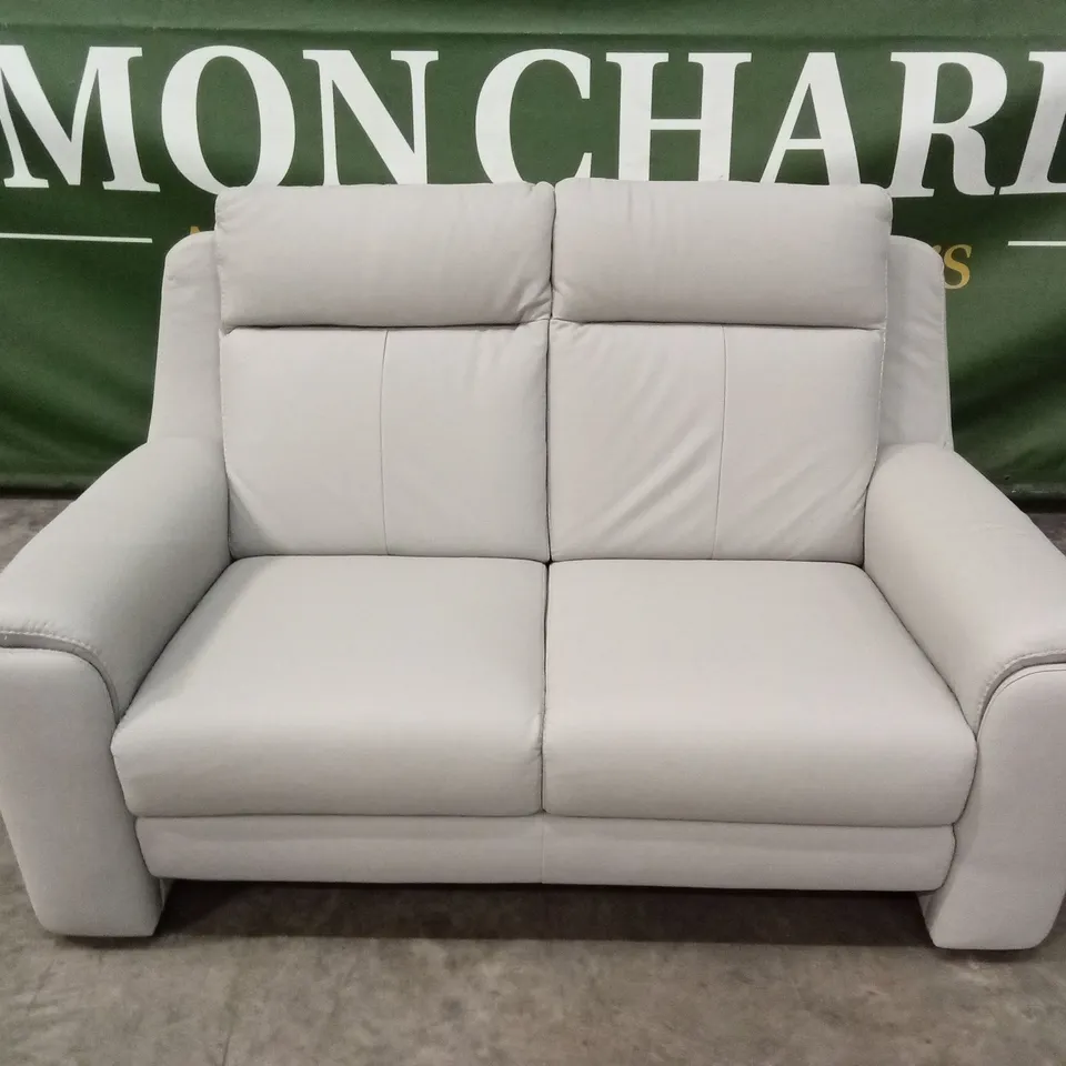 QUALITY DESIGNER ITALIAN MADE GIORGIA 2 SEATER LEATHER SOFA