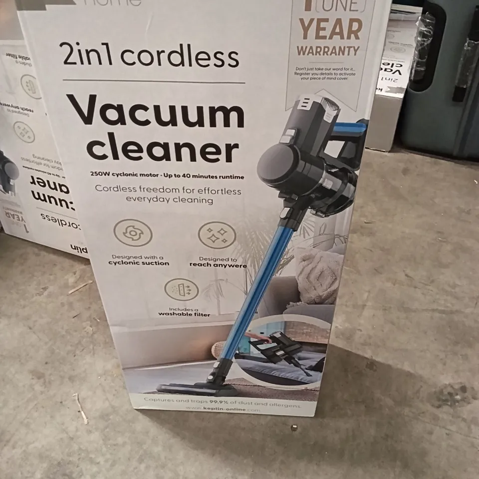 BOXED KEPLIN 2IN1 CORDLESS VACUUM CLEANER
