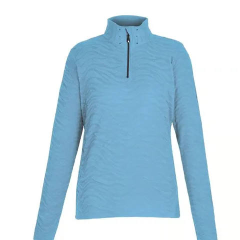 BRAND NEW DARE 2B WOMEN'S GLAMOURIZE III QUILTED QUARTER ZIP MIDLAYER GLACIER LAKE SIZE 16