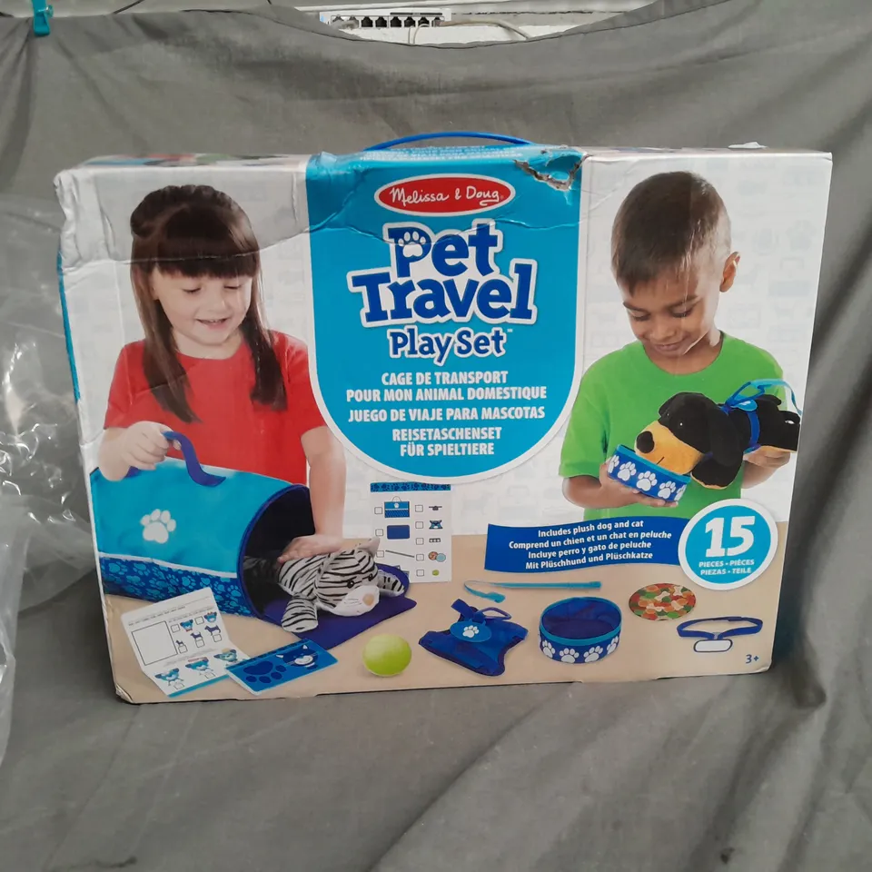 PET TRAVEL PLAYSET 