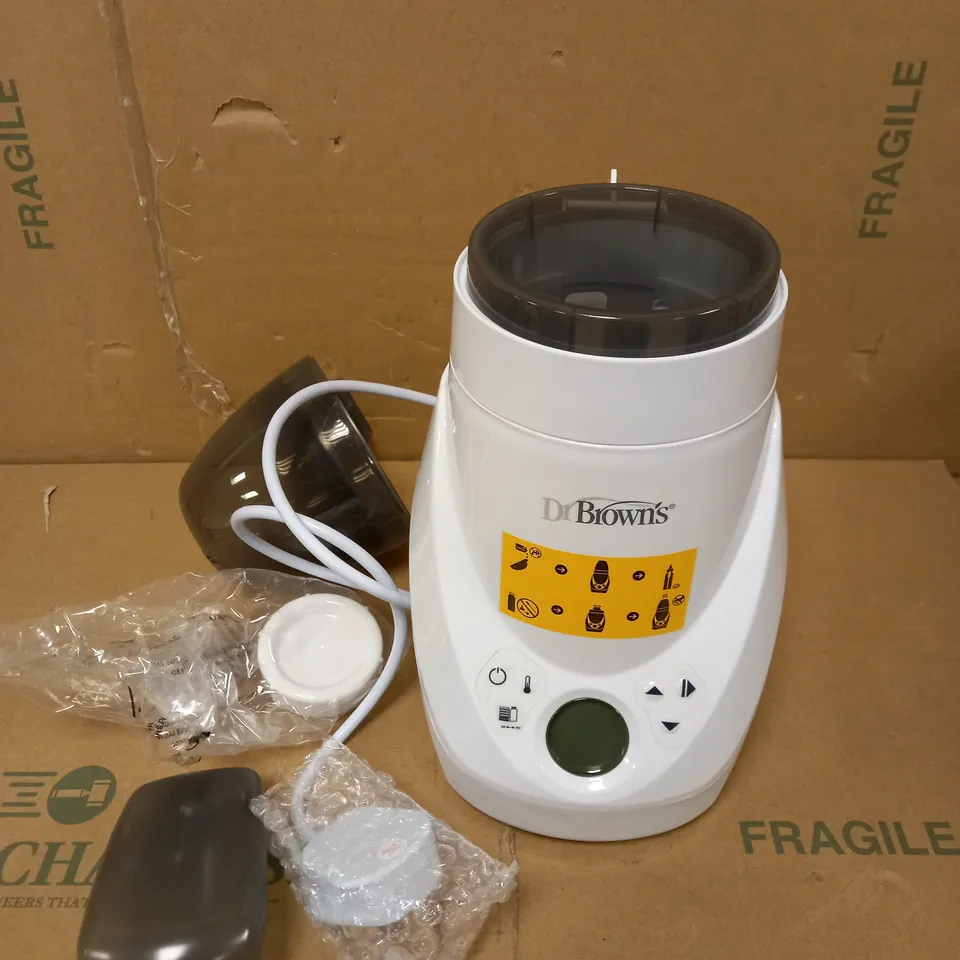 DR BROWNS NATURAL FLOW DELUXE BOTTLE WARMER AND STERILISER 