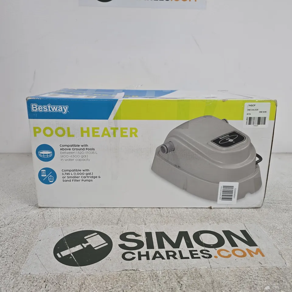 BOXED BESTWAY FLOW CLEAR POOL HEATER