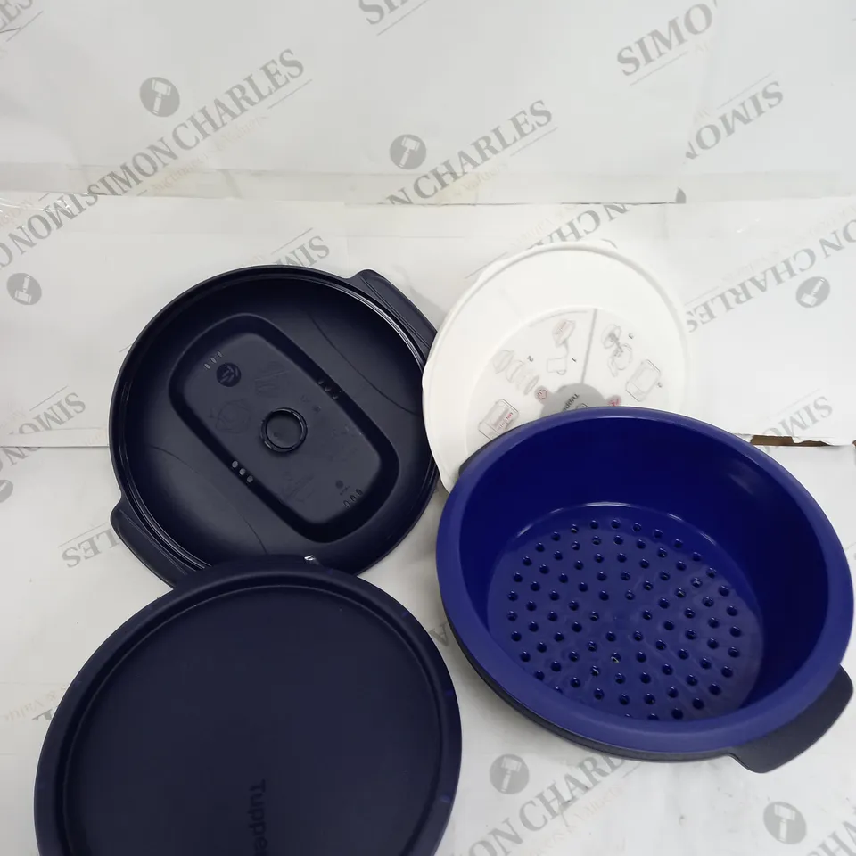 BOXED MICRO URBAN LARGE TUPPERWARE IN BLUE 