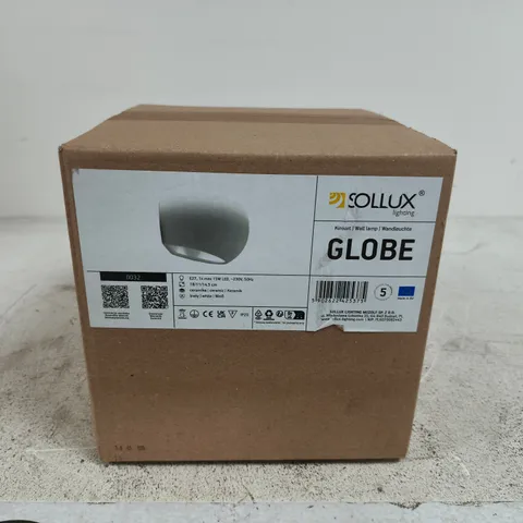 COLLUX GLOBE WALL LAMP – BOXED