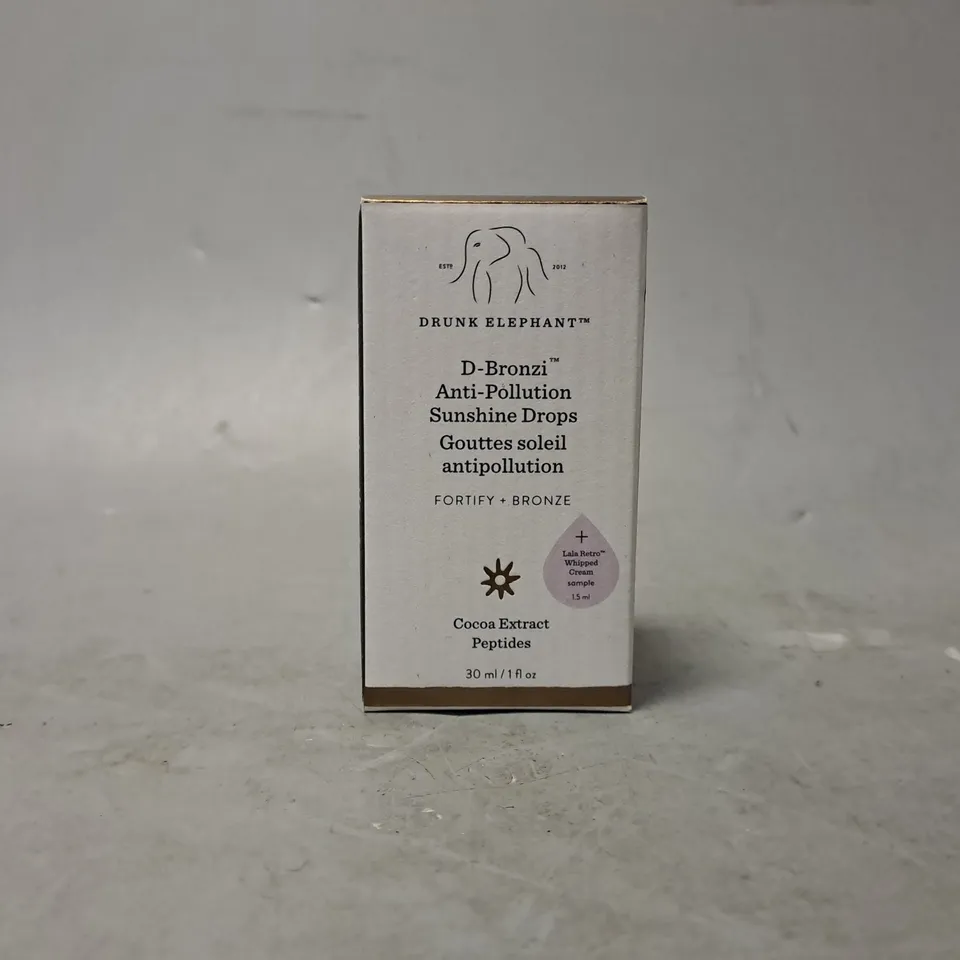 DRUNK ELEPHANT D-BRONZI ANTI-POLLUTION SUNSHINE DROPS 30ML