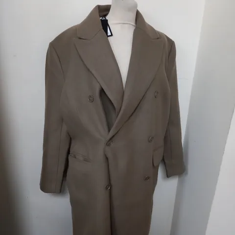 WEEKDAY WOOL BUTTON TRENCH COAT SIZE M