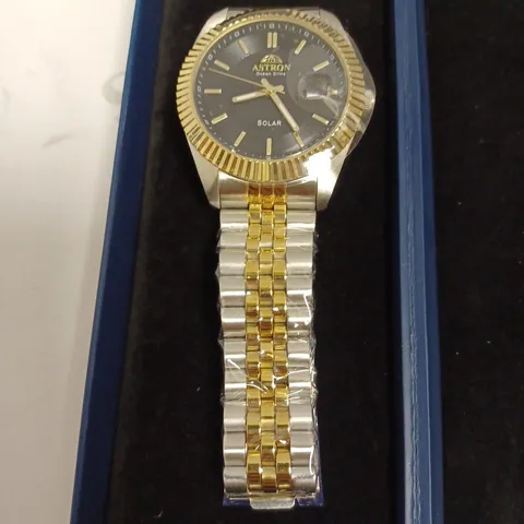 ASTRON OCEAN DRIVE SILVER AND GOLD EFFECT WATCH WITH BRACELET STRAP