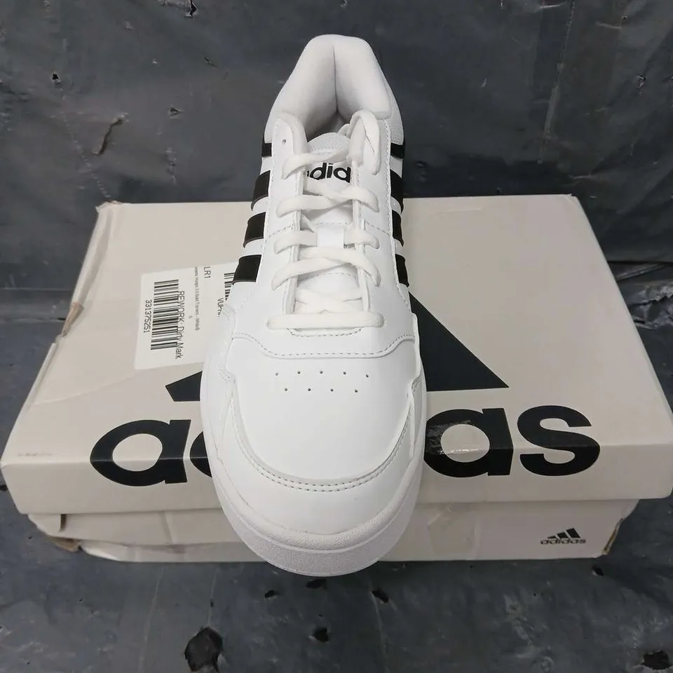 PAIR OF ADIDAS HOOPS 3.0 BOLD TRAINERS - 6