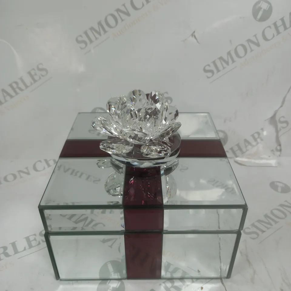 JM BY JULIEN MACDONALD LOTUS FLOWER PRESENT TRINKET BOX 