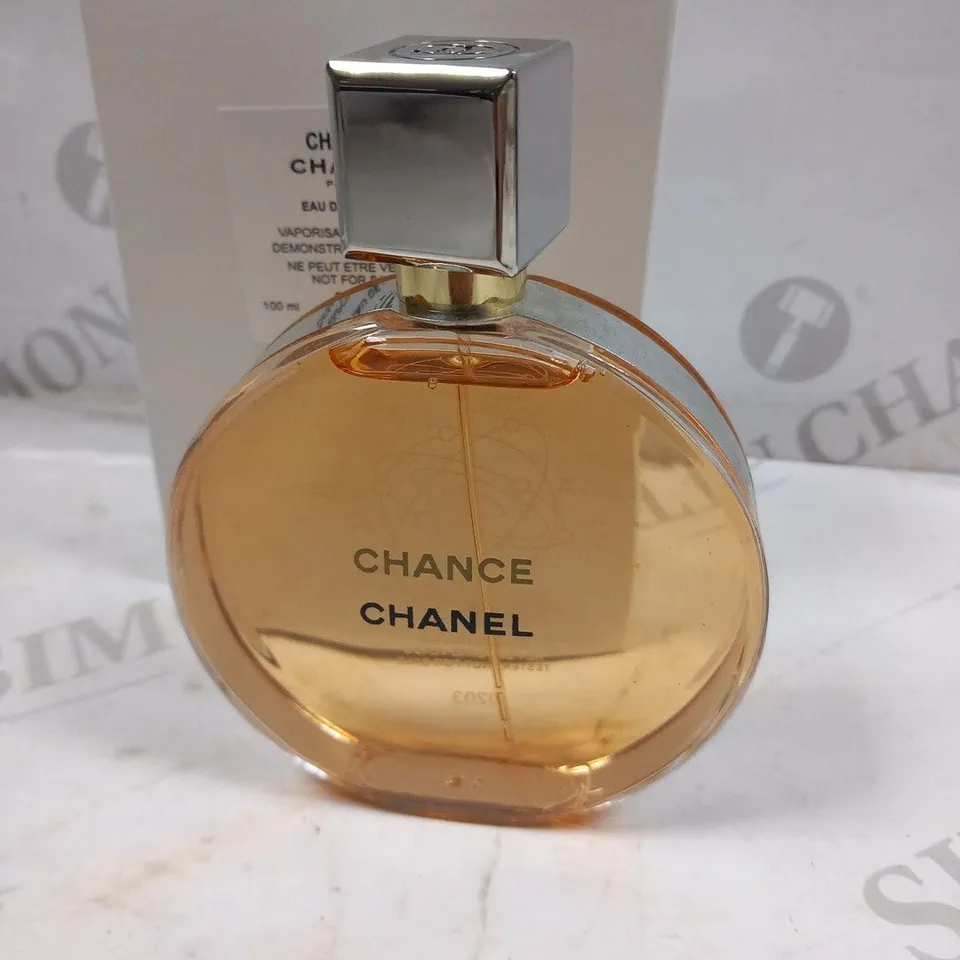 BOXED CHANEL CHANCE EAU DE PARFUM 100ML DEMONSTRATION TESTER