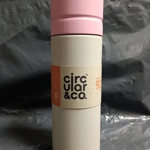 CIRCULAR & CO 600ML BOTTLE IN CHALK/PINK