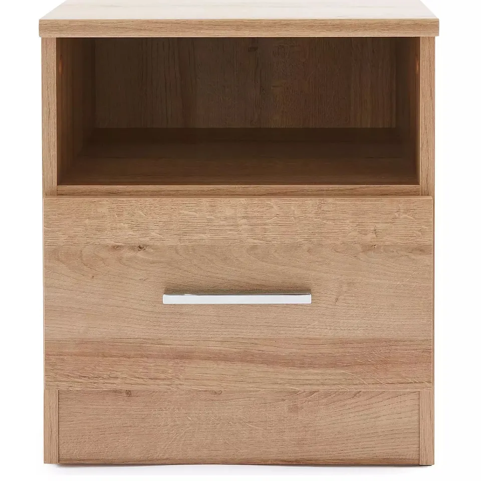 PANAMA 1 DRAWER BEDSIDE CABINET - COLLECTION ONLY