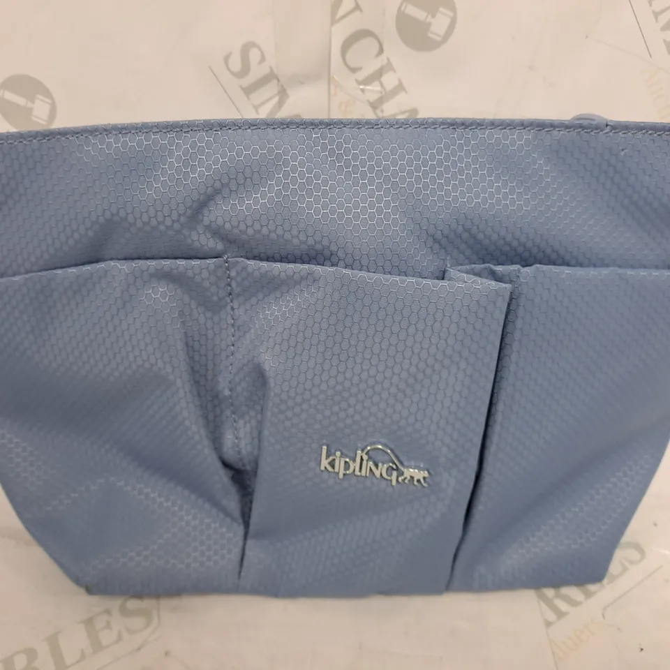 KIPLING VALORA RIPSTOP BLUE CASE BAG