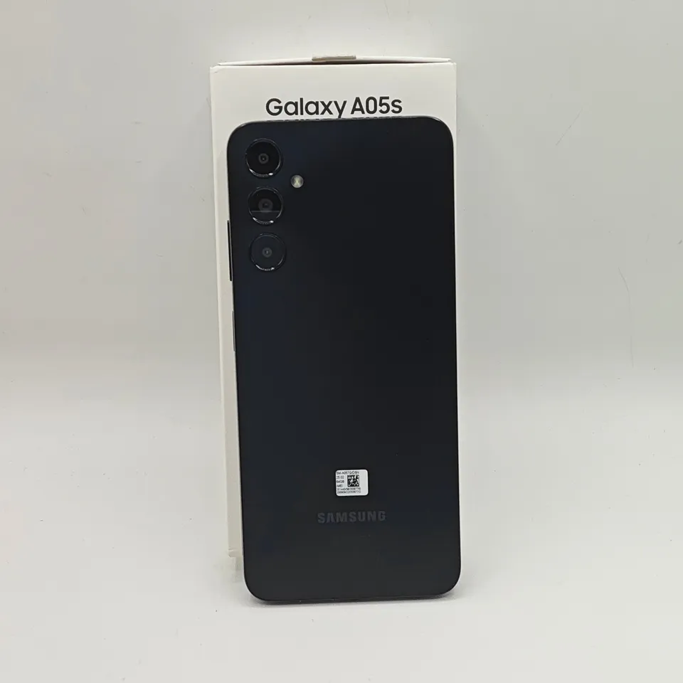 BOXED SAMSUNG GALAXY A05S 4/64GB IN BLACK - SM-A057G